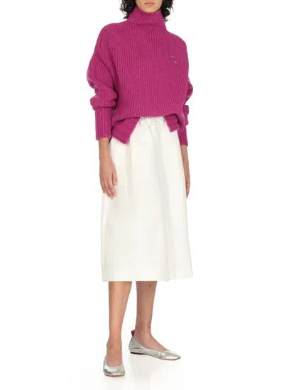 Lanvin Ballerinas In Silver