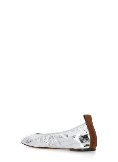 Lanvin Ballerinas In Silver