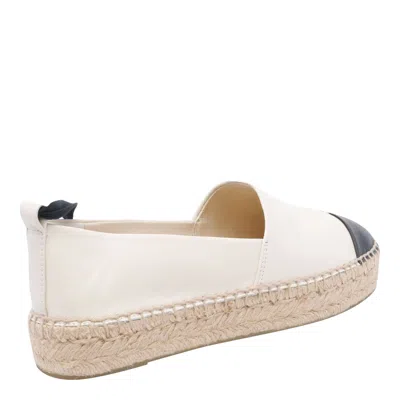 Tory Burch Cap Toe Espadrille In Neutral