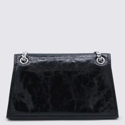 Tory Burch Black Leather Crossbody Bag In Black