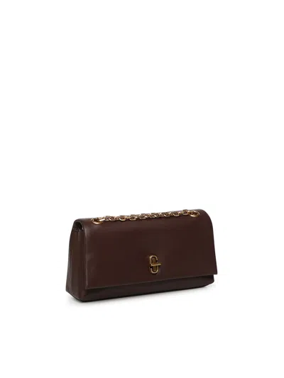 Marc Jacobs The Dual Chain Bag In Brown