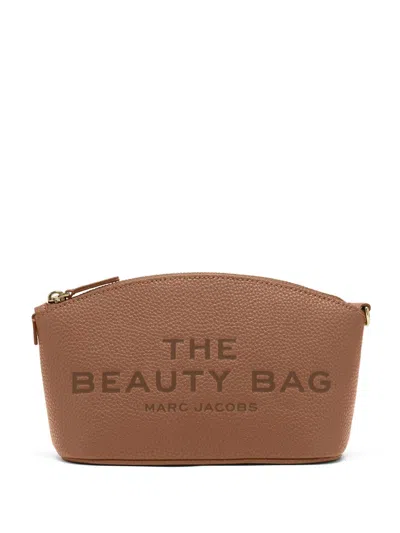 Marc Jacobs Beauty Travel Bag Detachable Wrist Strap In Brown