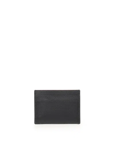 Balenciaga Monaco Card Holder With Logo In Black