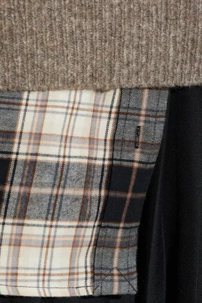 Acne Studios Wool Sweatshirt In Gray