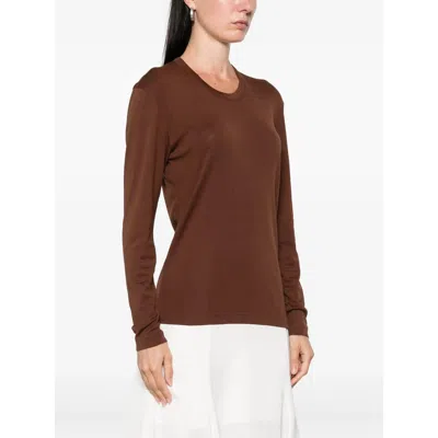 Lemaire Top In Brown