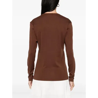 Lemaire Top In Brown