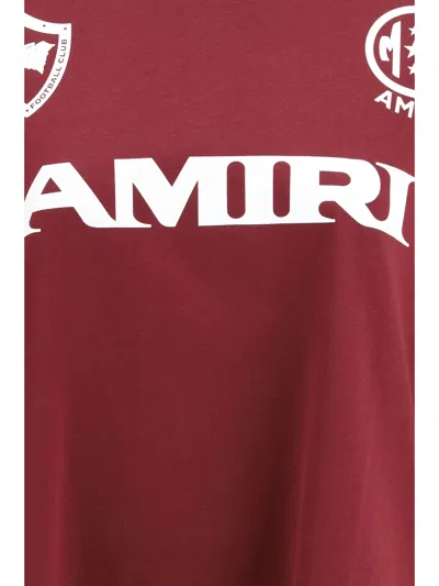 Amiri Short-sleeves T-shirt In Red