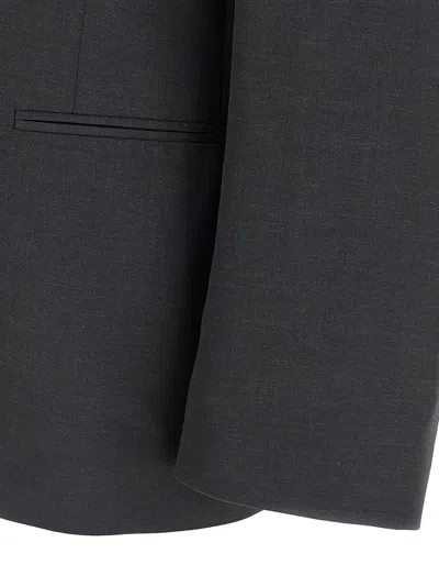 Lemaire Soft Db Blazer In Gray