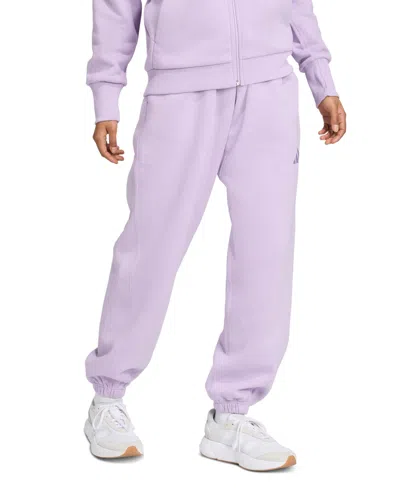 Adidas Originals Women's All Season Loose Drawstring Pants In Purple