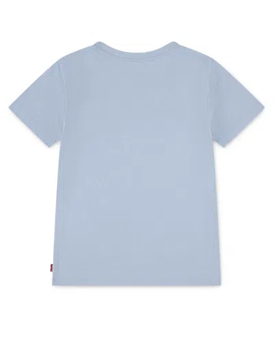Levi's Big Girls Graphic Pearl Butterfly Tee In Blue