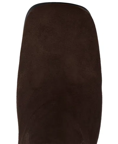 Jeffrey Campbell Women's Hotlava Knee-high Block-heel Boots In Brown