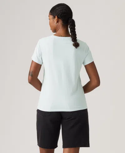 Levi's Women's The Perfect Crewneck Cotton T-shirt In White