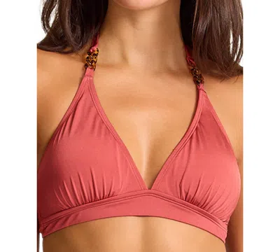 Tommy Bahama Women's Jewel Halter Top In Red