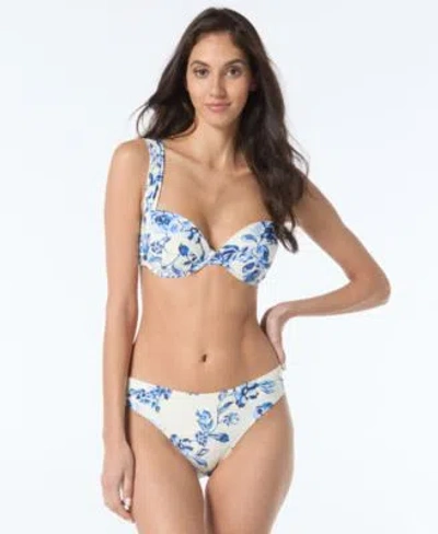 Kate Spade Womens Underwire Bra Top High Leg Swim Bottoms