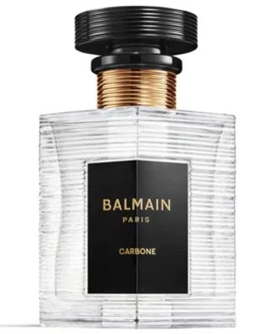 Balmain Carbone Eau De Toilette Frargance Collection In Transparent