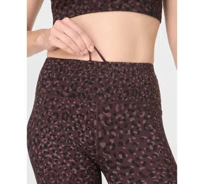 Sweaty Betty Women's Power 7/8 Gym Leggings In Brown
