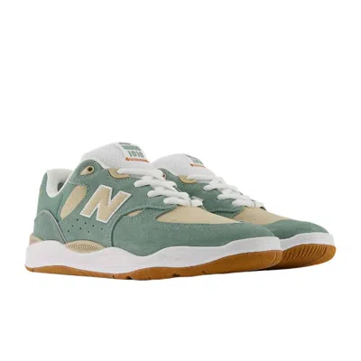 New Balance Unisex Numeric Tiago Lemos 1010 Shoe In Juniper Sandstone In Multi
