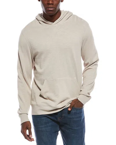Onia Slub Terry Hoodie In Neutral