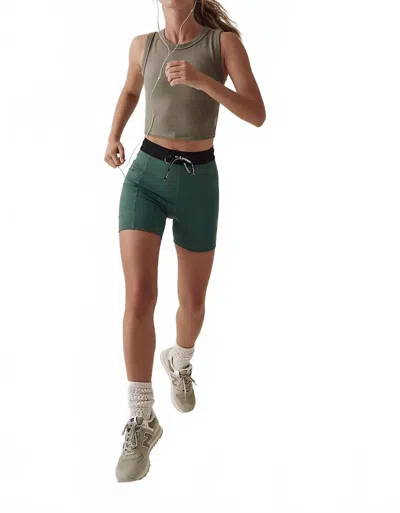 Fp Movement Free Throw Muscle Tank Top In Sage Stone In Green