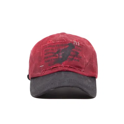 Enfants Riches Deprimes Napoleon 6-panel Hat In Red