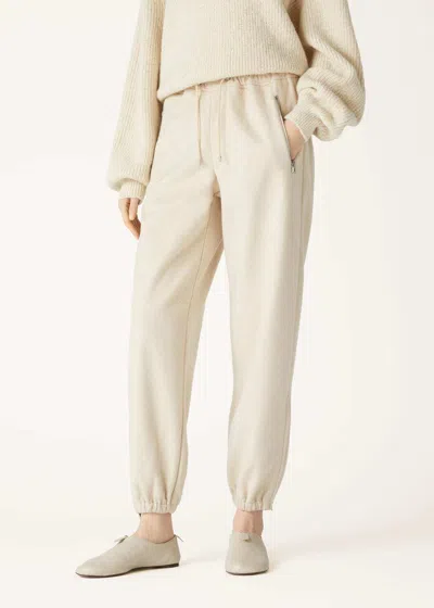 Loro Piana Drawstring Belt Casual Pants In Neutral