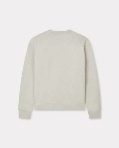 Kenzo Paris Graphic Crew-neck Sweatshirt In Neutral