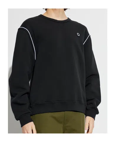 Kenzo Boke Flower 2.0 Embroidered Sweatshirt In Black