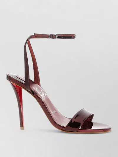 Christian Louboutin Miss Z Sandals Open Toe Ankle Strap In Multi
