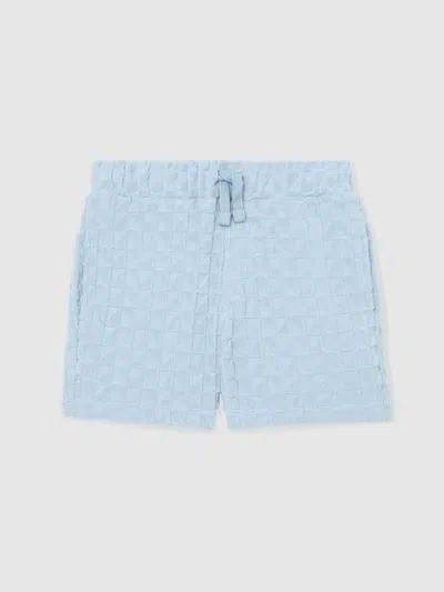 Reiss Soft Blue Shorts In Blue
