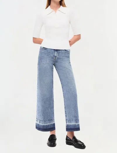 Simkhai Jude Wide Leg Jean In Sherwood In Blue