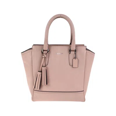 Coach Legacy Mini Tanner Leather 2way Bag In Pink
