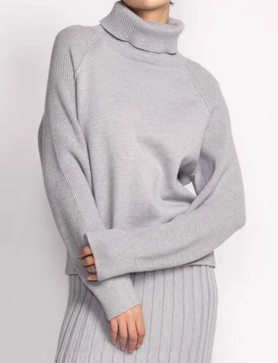 Pink Martini Sadie Sweater In Grey In Gray