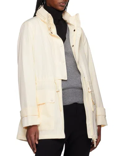 Mackage Off-white Keryn Rain Jacket In White