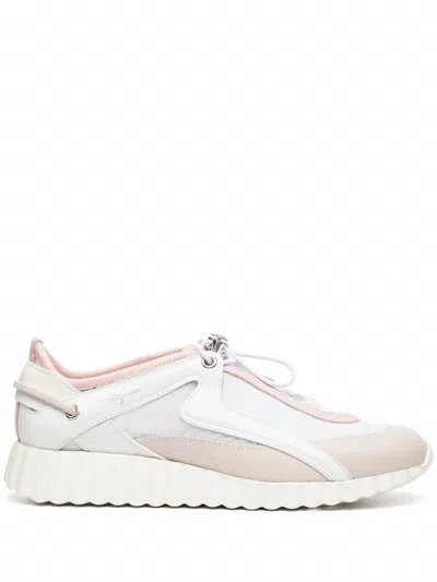 Ferragamo Pixie Panelled Low-top Sneakers In Multi