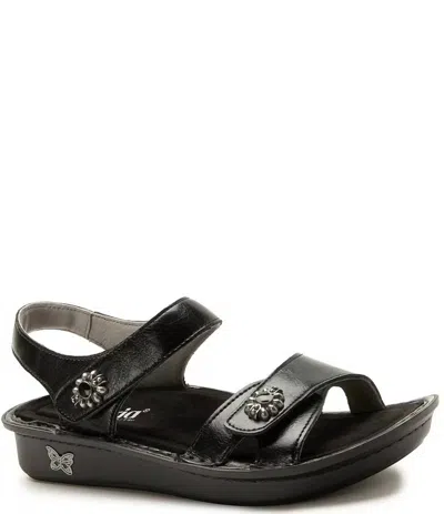 Alegria Women's Vienna Sandal In Black Sapphire In Black