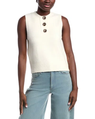 Anna Kay Samya Sweater Vest In White