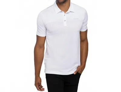 Travismathew Gulf Side Polo Shirt In White In Multi