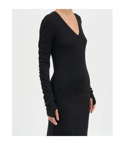 Thom Krom Top In Black