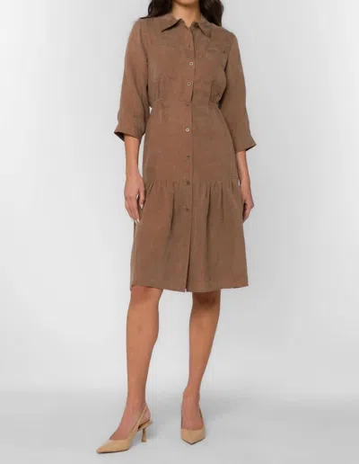 Velvet Heart The Ratana Dress In Brown In Brown