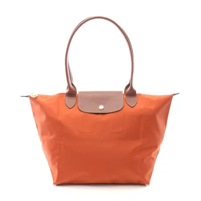 Longchamp Le Pliage Original L Tote Bag In Orange