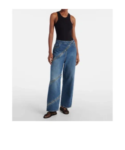 Alaïa Fishing Net Ballet Flats In Brown