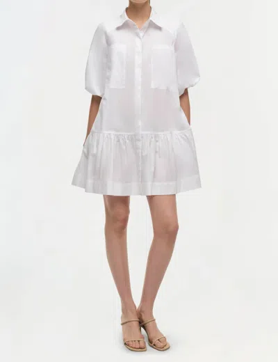 Simkhai Crissy Mini Dress In White In White