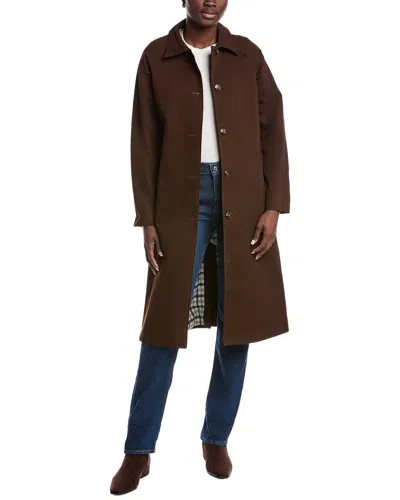 Anna Kay Manchester Trench Coat In Brown