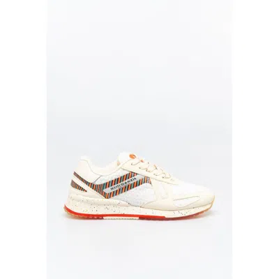 Scotch & Soda Leather Men's Sneakers In White