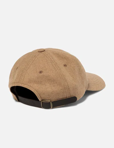 Human Made 6panel Wool Cap In Brown
