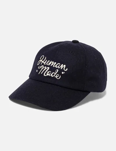 Human Made 6panel Wool Cap In Blue