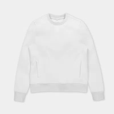 Tilley Women's Airloft Sweatshirt Color In White In Neutral