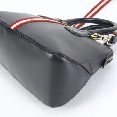 Pre-owned Bally Black Leather Shoulder Bag ()