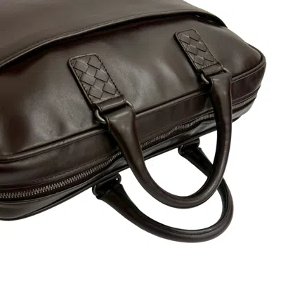 Pre-owned Bottega Veneta Brown Leather Shoulder Bag ()