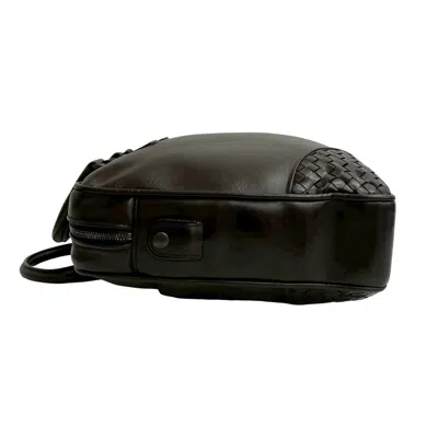Pre-owned Bottega Veneta Brown Leather Shoulder Bag ()
